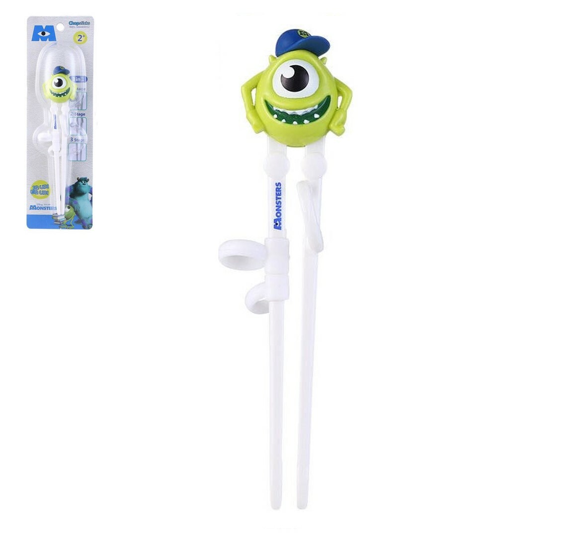 迪士尼怪獸大學 |3D幼兒學習筷子 |大眼仔(三階段合一)