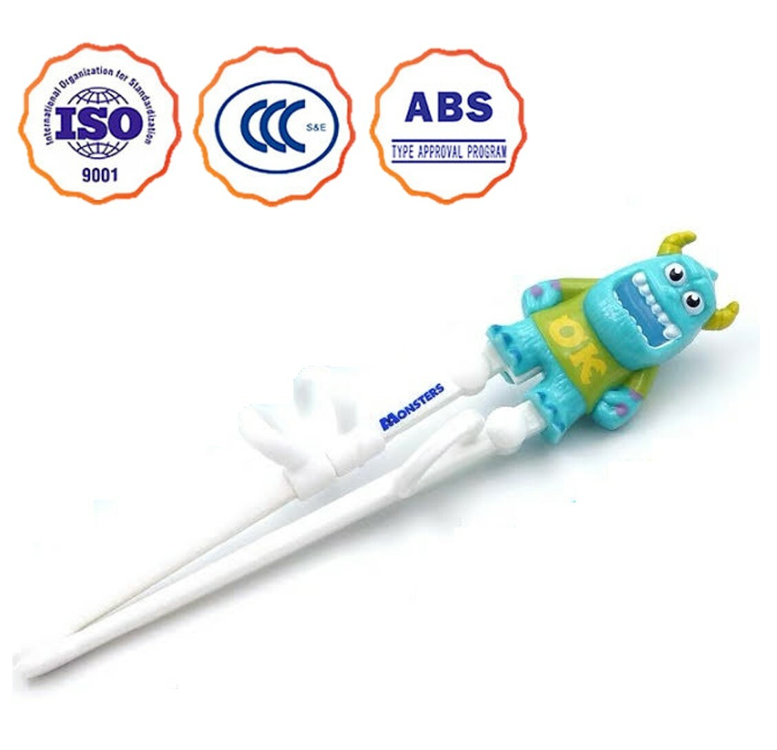 迪士尼怪獸大學 |3D幼兒學習筷子 |毛毛(三階段合一)