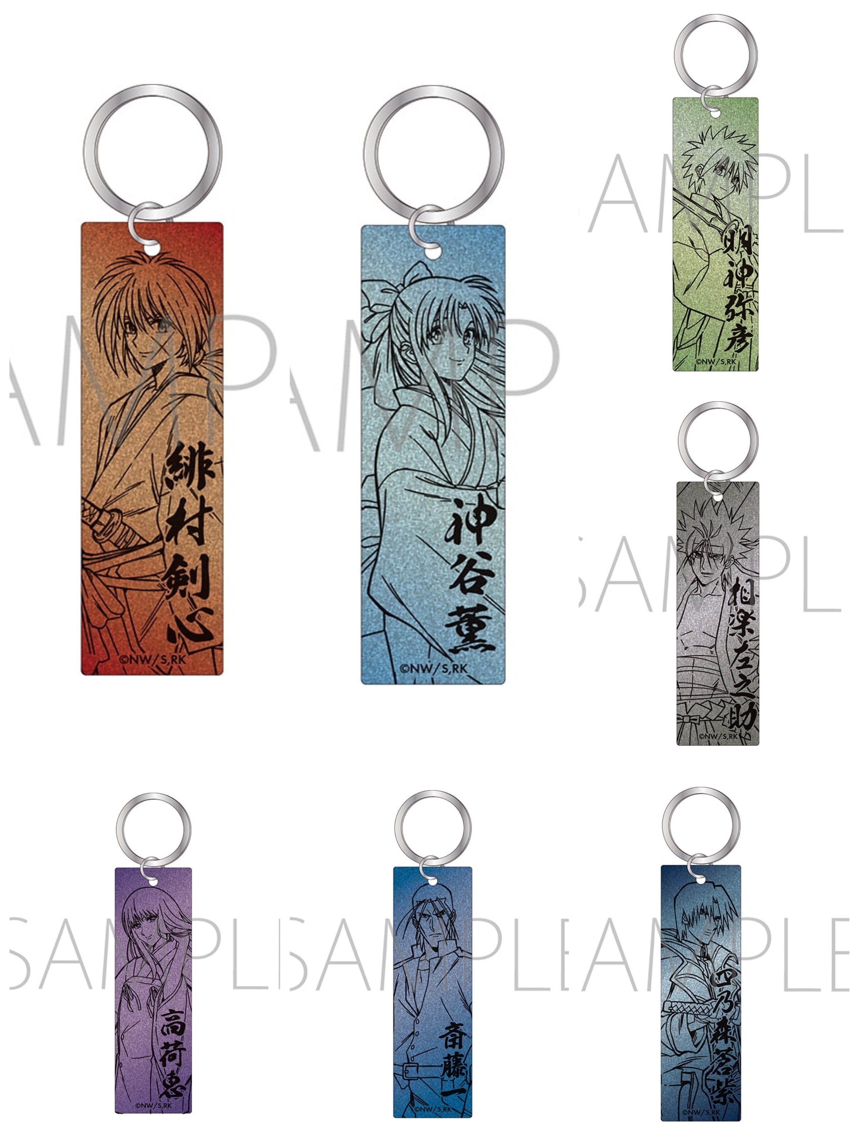 MOVIC 預訂2023/12月 TVアニメ「るろうに剣心 －明治剣客浪漫譚－」　メタルアクリルキーホルダー