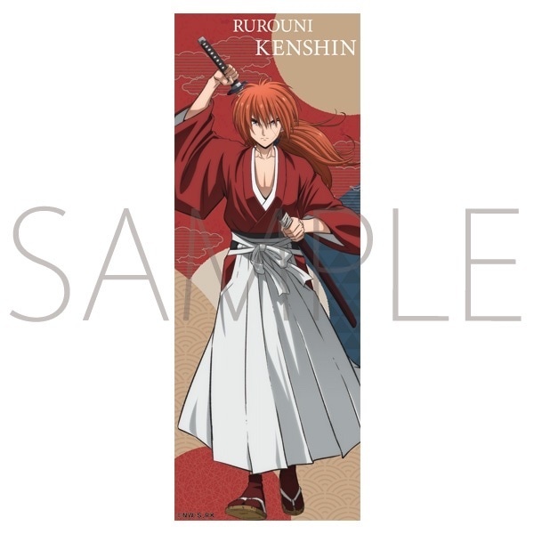 MOVIC 預訂2023/12月 TVアニメ「るろうに剣心 －明治剣客浪漫譚－」　手ぬぐい　緋村剣心