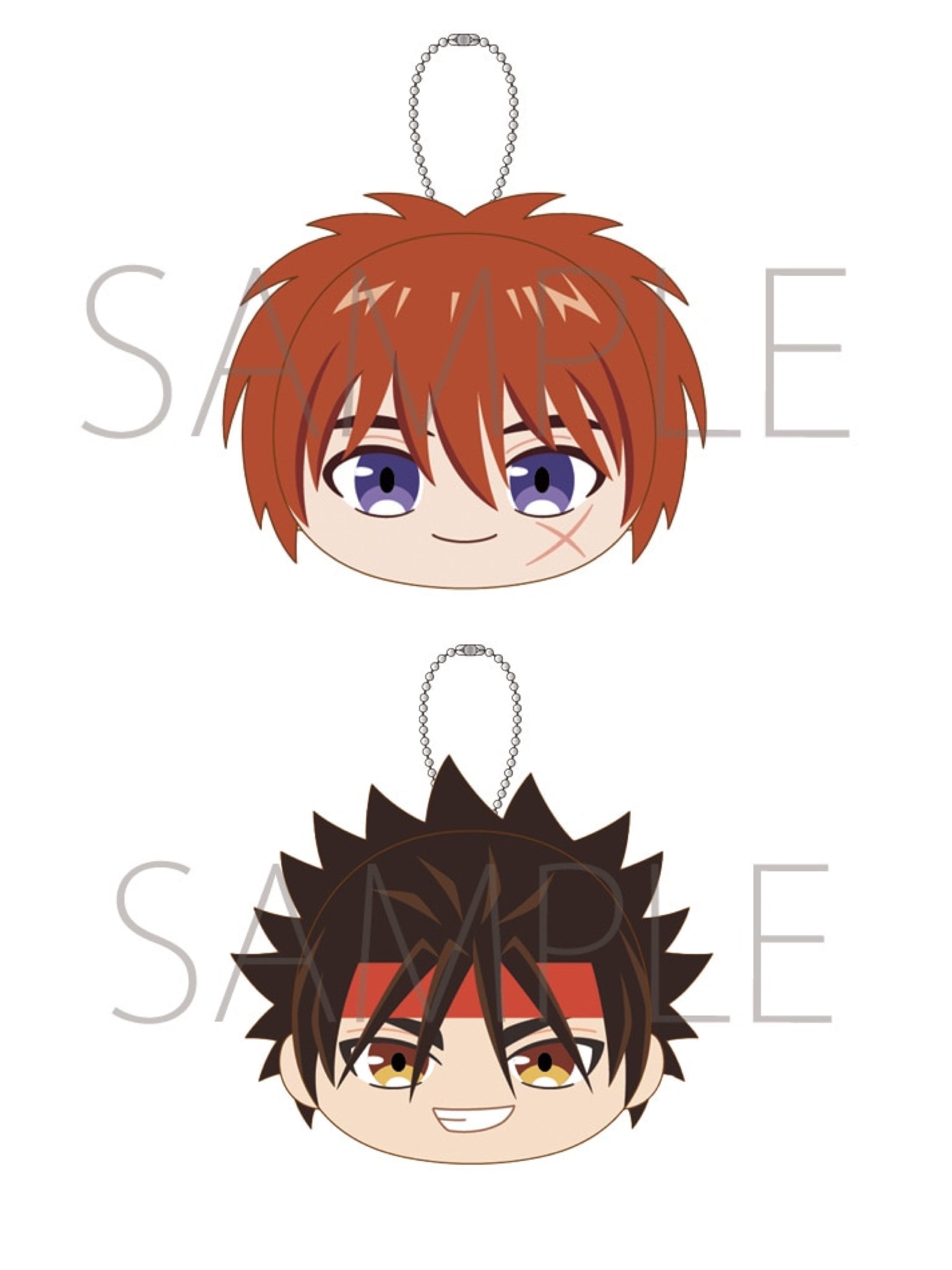 MOVIC 預訂2023/12月 TVアニメ「るろうに剣心 －明治剣客浪漫譚－」　お手玉マスコットキーホルダー　緋村剣心/相楽左之助