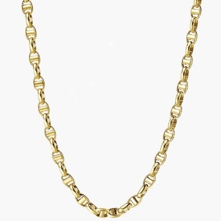 18K黃金日本製意大利硬金工藝項鏈