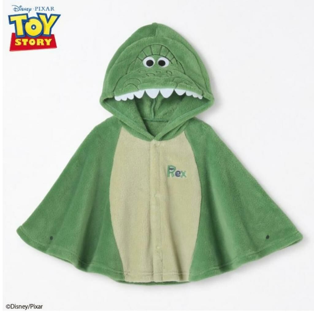 (現貨) 🇯🇵100%日本直送 Disney Toy Story Rex 斗篷 (80-95)