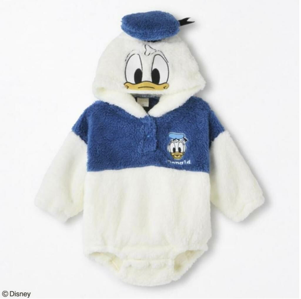 (現貨) 🇯🇵100%日本直送 Disney Donald Duck bodysuit (70/80)