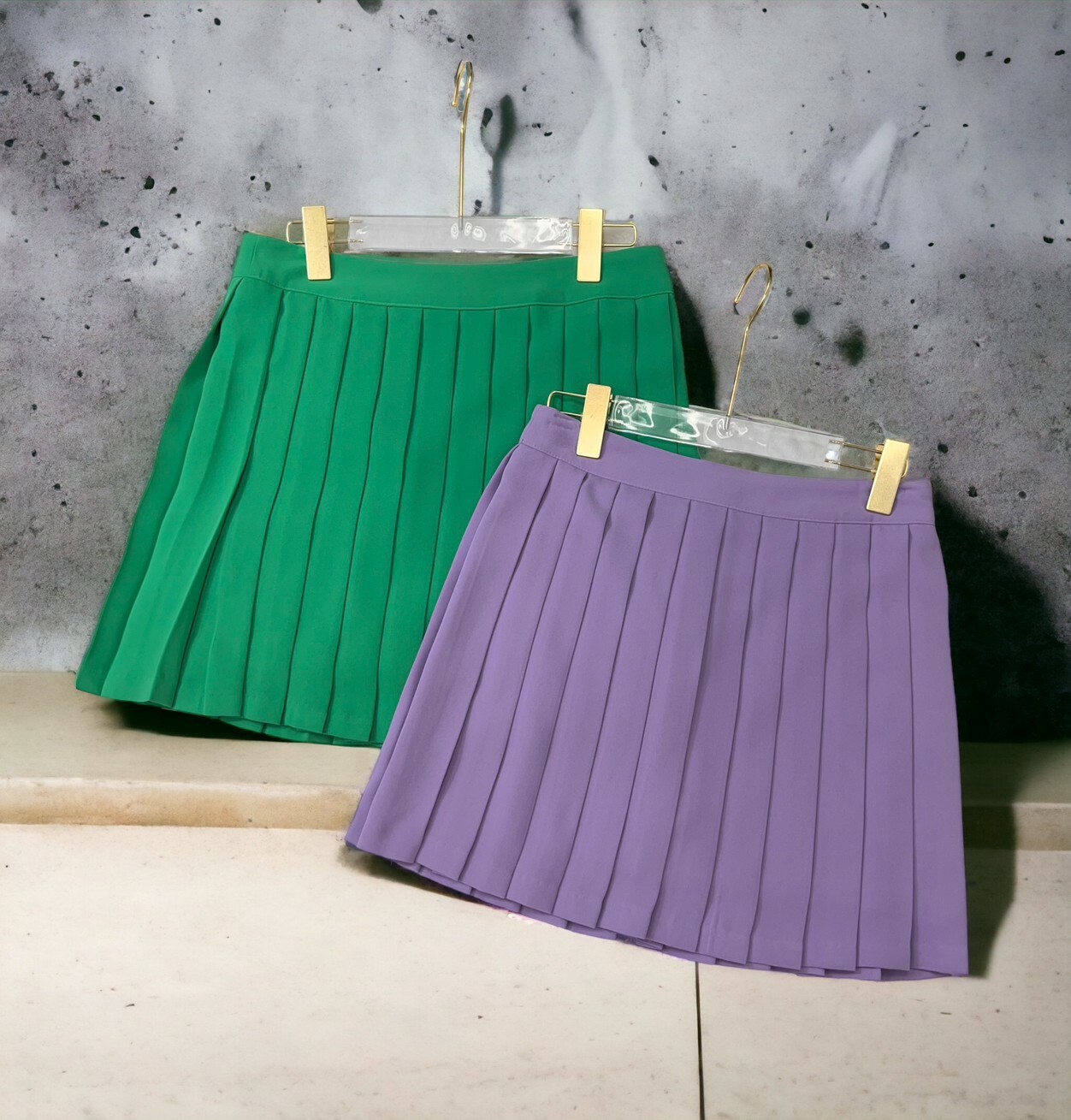 女款【現貨】學院風格百搭款彈性百褶裙褲/高爾夫球裙/網球裙褲