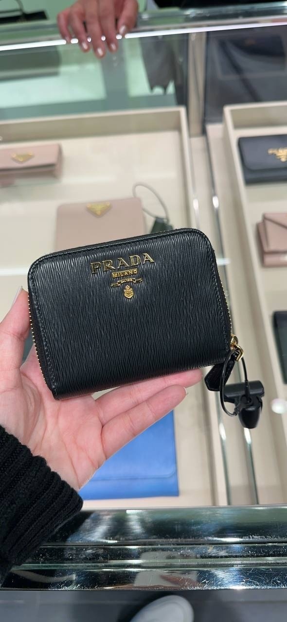 Prada Zip Around Card Case