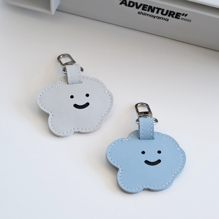 喜寶 鉻鞣皮革磁扣鑰匙圈