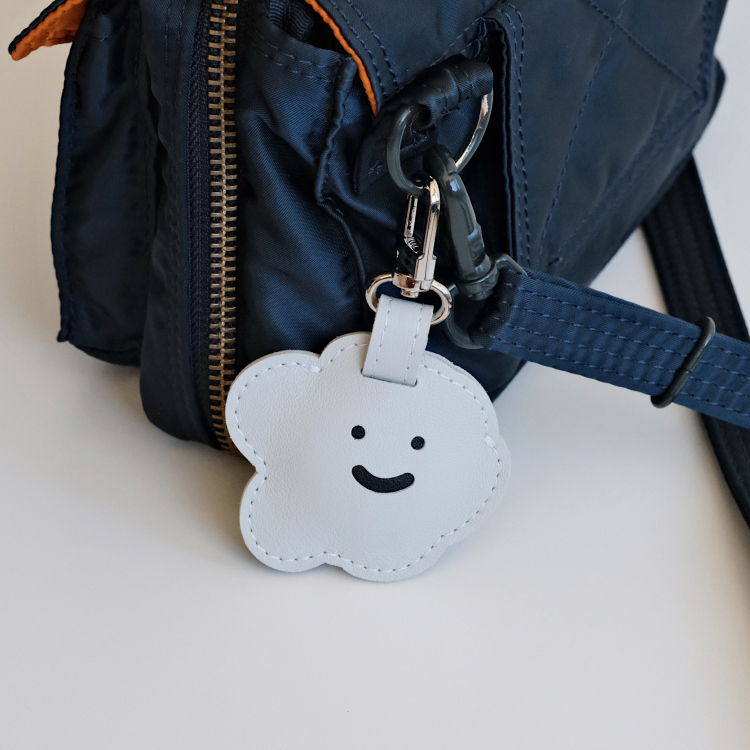 喜寶 鉻鞣皮革磁扣鑰匙圈