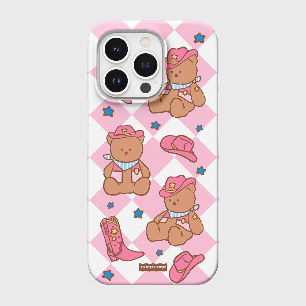 EARPEARP - COWBOY COVY-PINK 硬殼