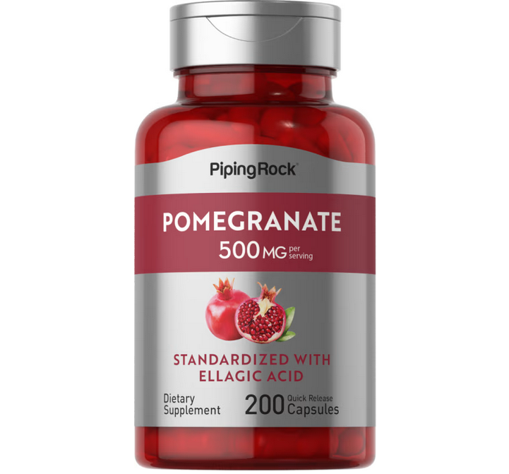【Piping Rock 】紅石榴提取 Pomegranate 500mg 200顆