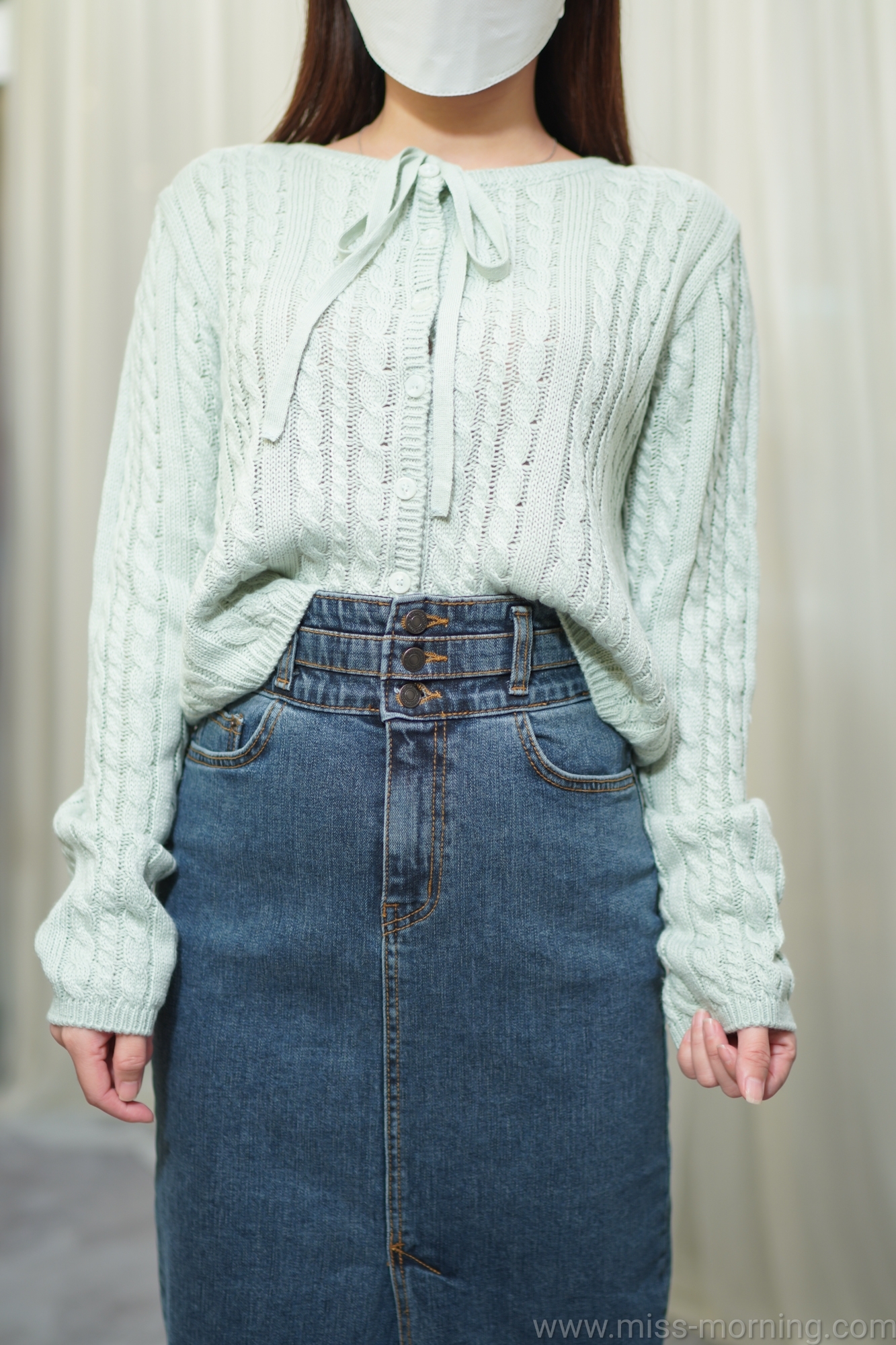 日系感🫧外套/上衣2穿款️(13431)&顯瘦彈彈牛仔裙(33633)