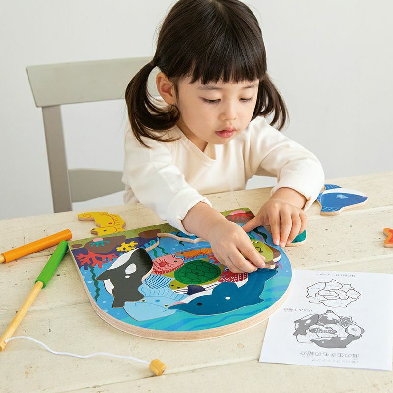 <預訂> Ed-Inter 🎣釣魚雙層拼圖 3歲+