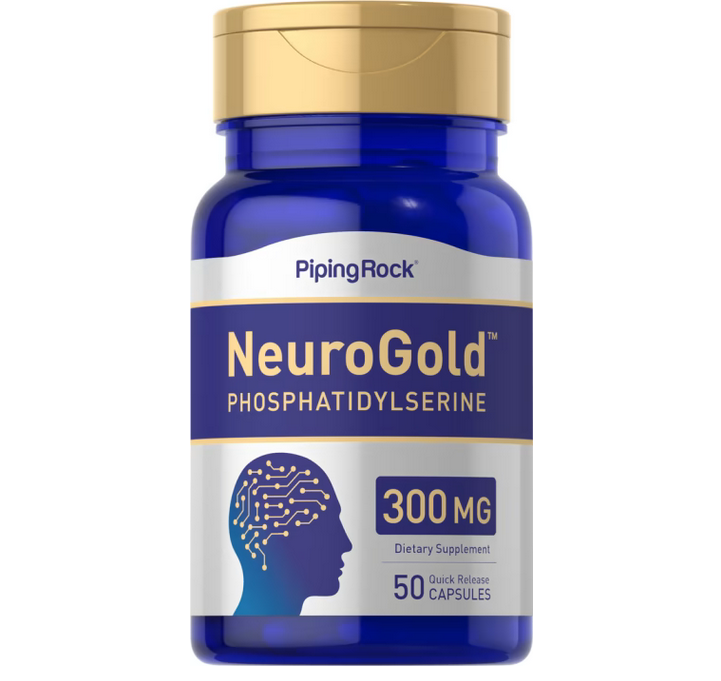 【Piping Rock】黃金特級腦磷脂 Neuro-PS GOLD 300mg 50顆