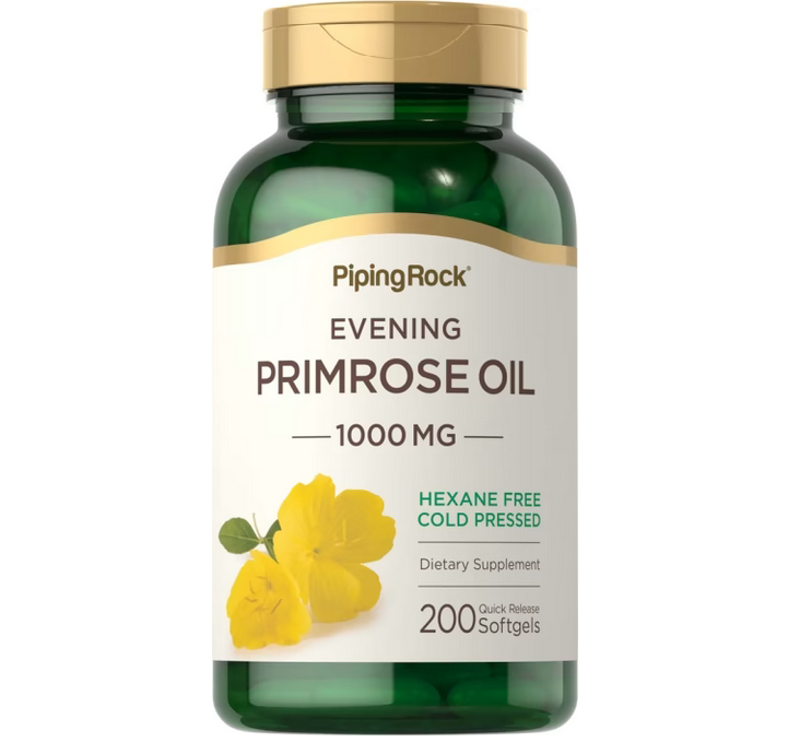 【Piping Rock】月見草油 Evening Primrose Oil 1000mg 200顆