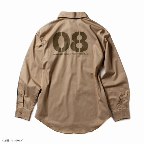 Pbandai 預訂2023/10月 STRICT-G『機動戦士ガンダム 第08MS小隊』ワークシャツ