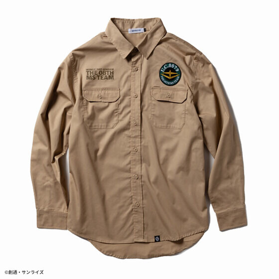 Pbandai 預訂2023/10月 STRICT-G『機動戦士ガンダム 第08MS小隊』ワークシャツ