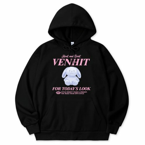 VENHIT - BLUE RABBIT HOODIE (4 COLORS)