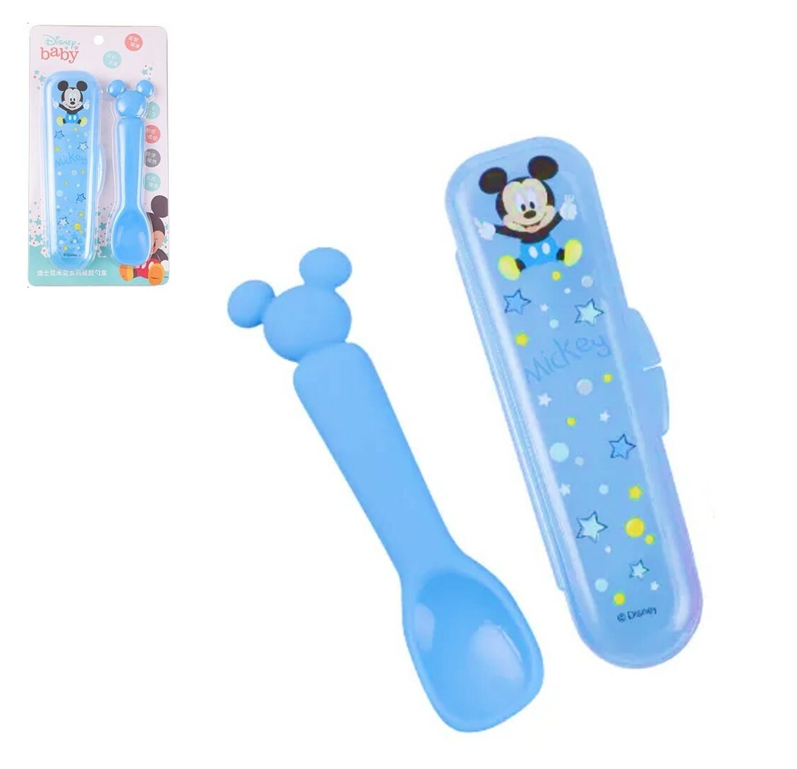 迪士尼米奇 - 嬰兒 匙羹 | 矽膠湯匙盒裝