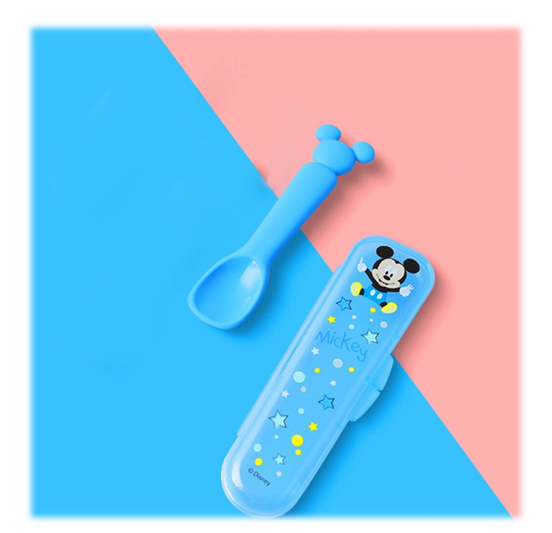 迪士尼米奇 - 嬰兒 匙羹 | 矽膠湯匙盒裝