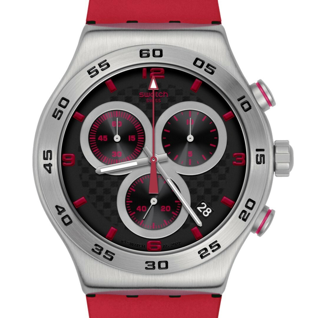 【Swatch】THE SEPTEMBER COLLECTION YVS524 43mm 現代鐘錶