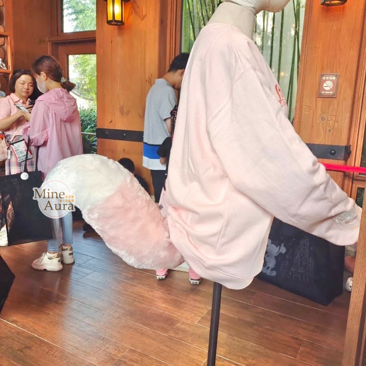 玲娜貝兒 Lina bell 造型 穿戴式 絨毛 尾巴 -上海迪士尼樂園