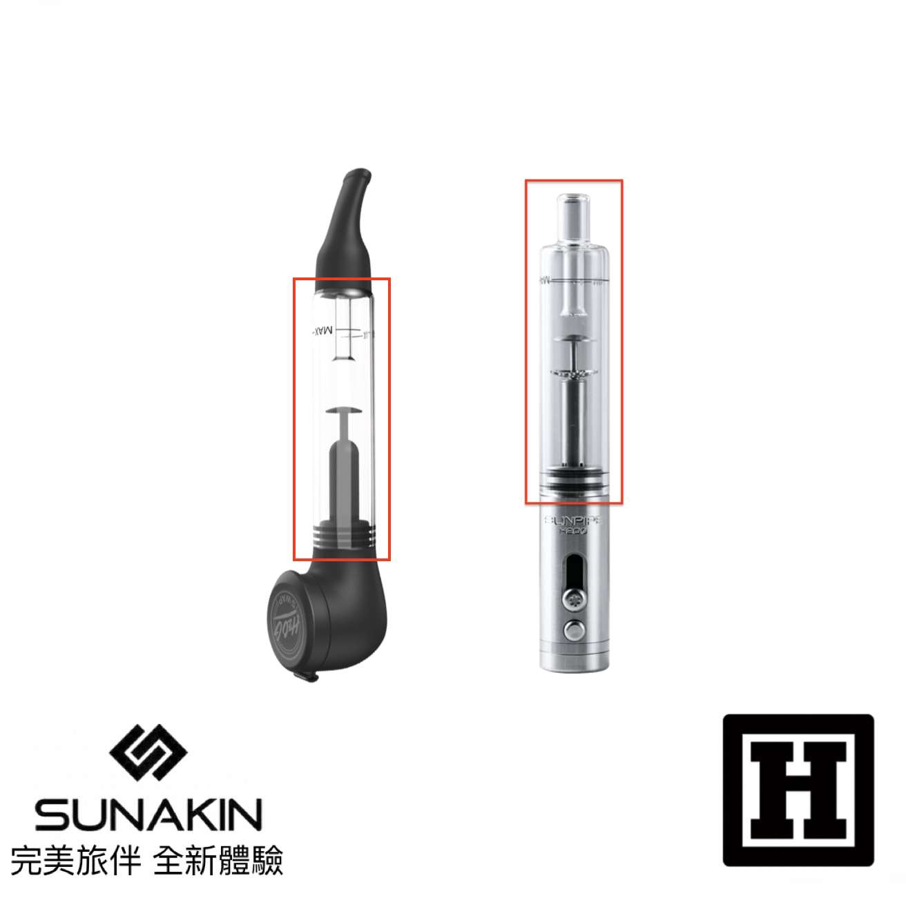 Sunakin H2OG & SWAP 玻璃管零件