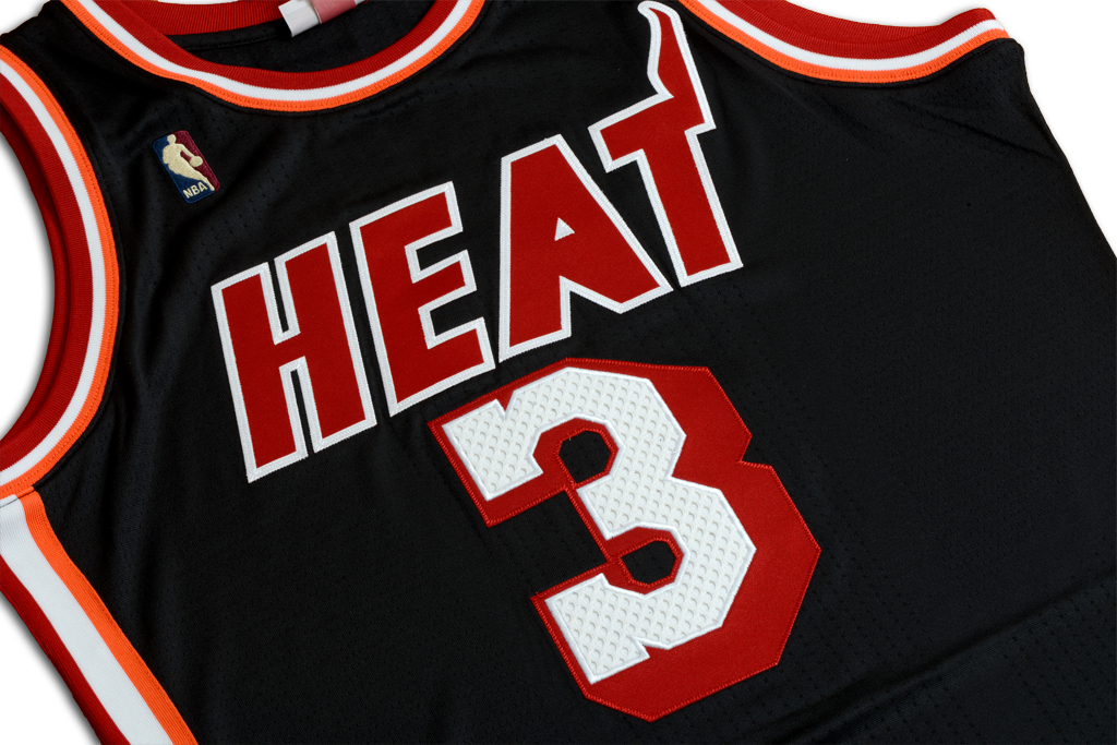 Mitchell & Ness 邁阿密熱火隊 Dwyane Wade 2013-2014 復刻 球員版球衣