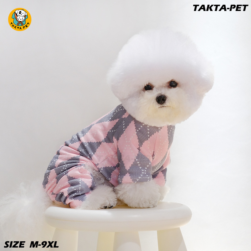 TAKTA宠物衣服 4脚超柔休闲衣