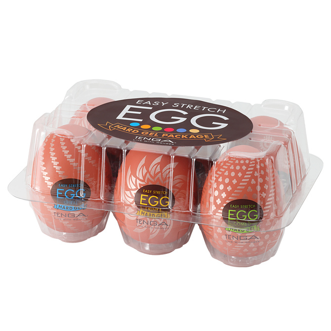 Tenga Egg Hard Gel Six-Pack