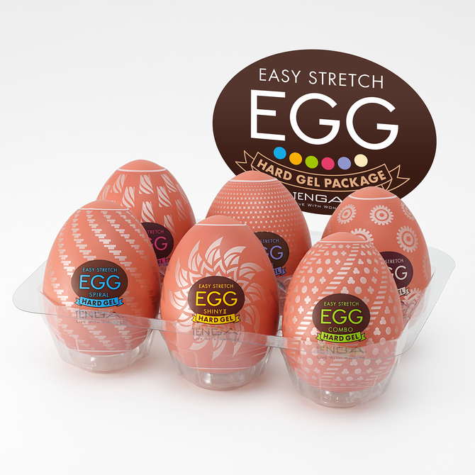 Tenga Egg Hard Gel Six-Pack