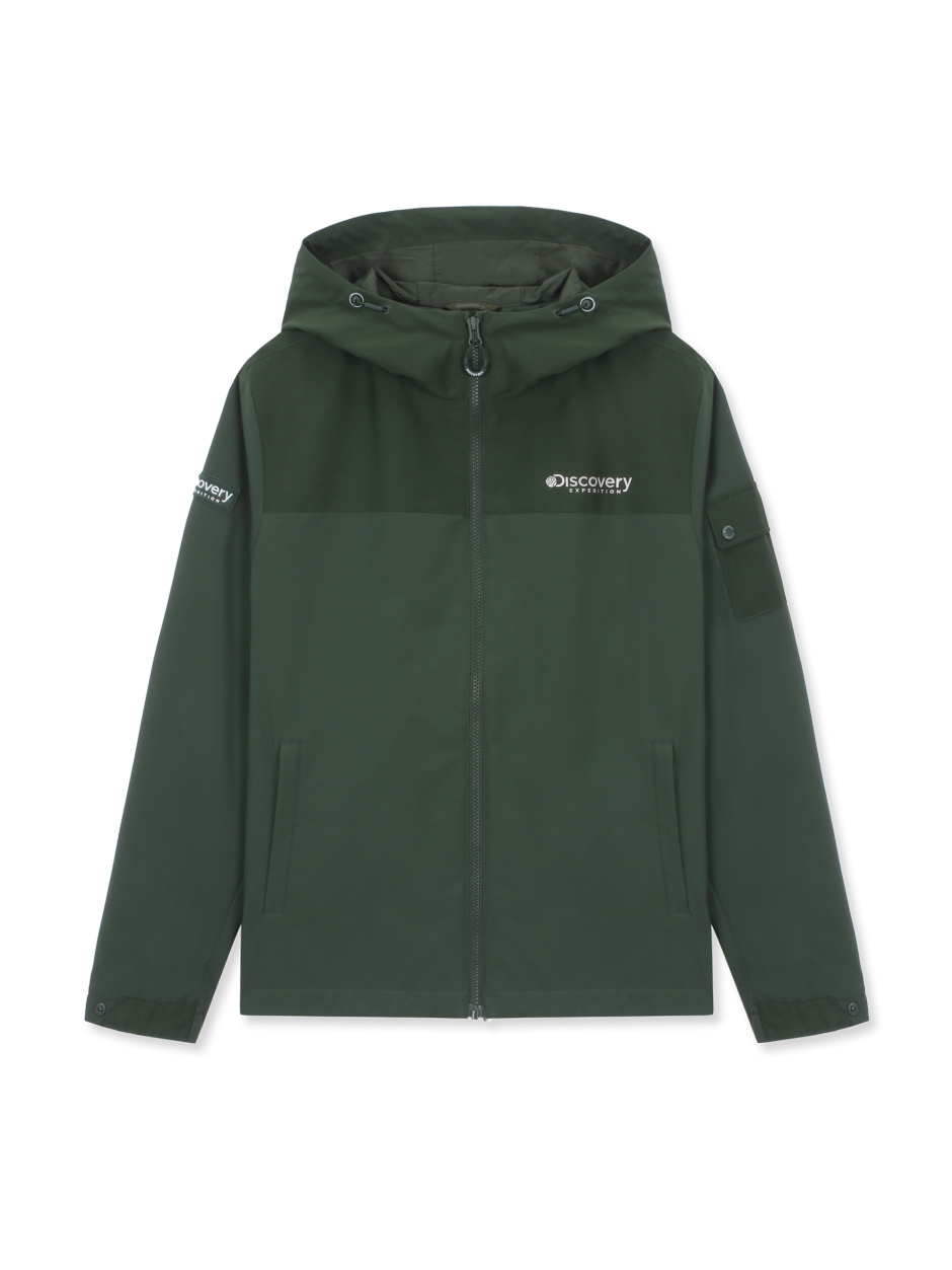 Discovery Expedition 發現探索 風衣外套 多口袋 抗風 軍綠