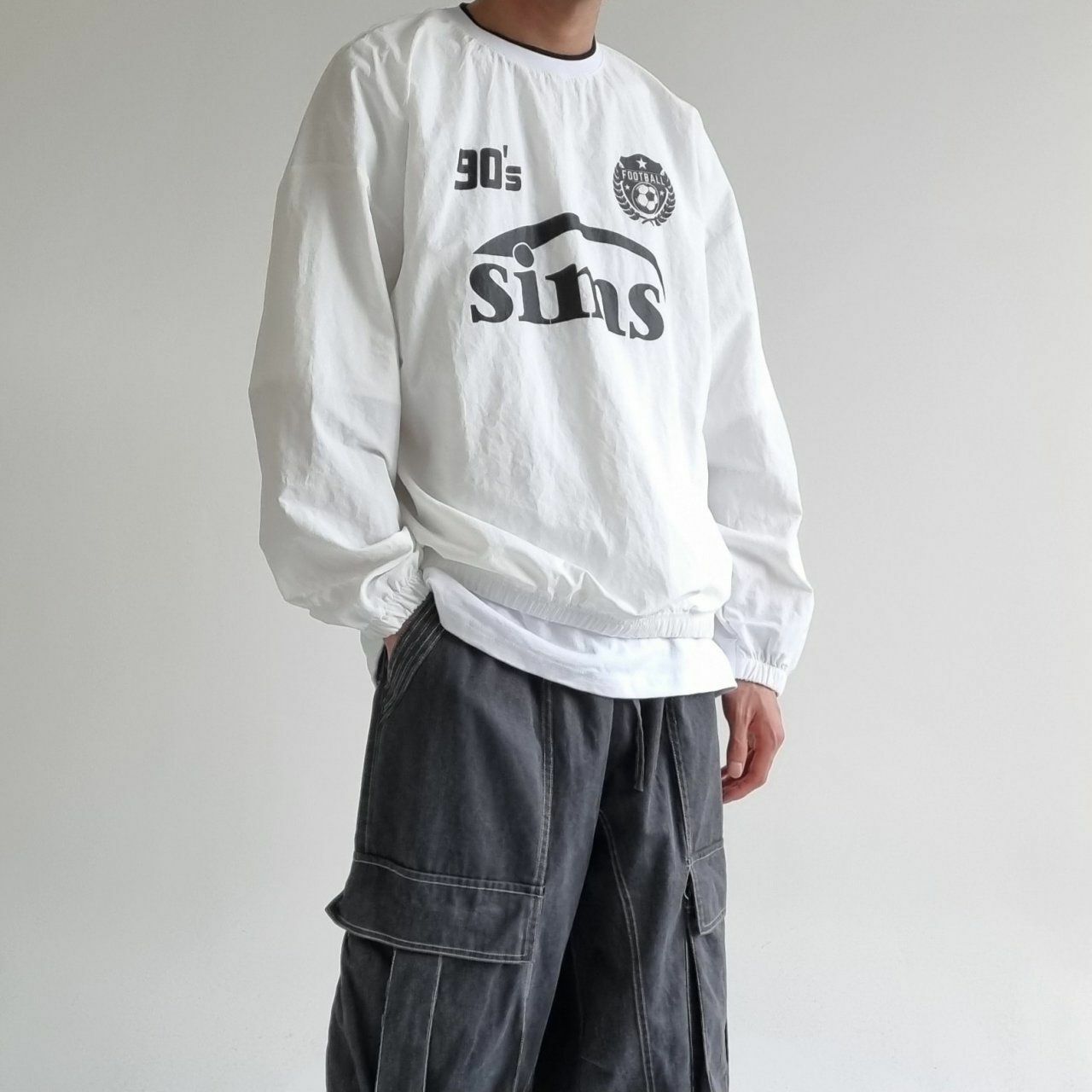 英文字圖案衛衣 And Liberty-003T