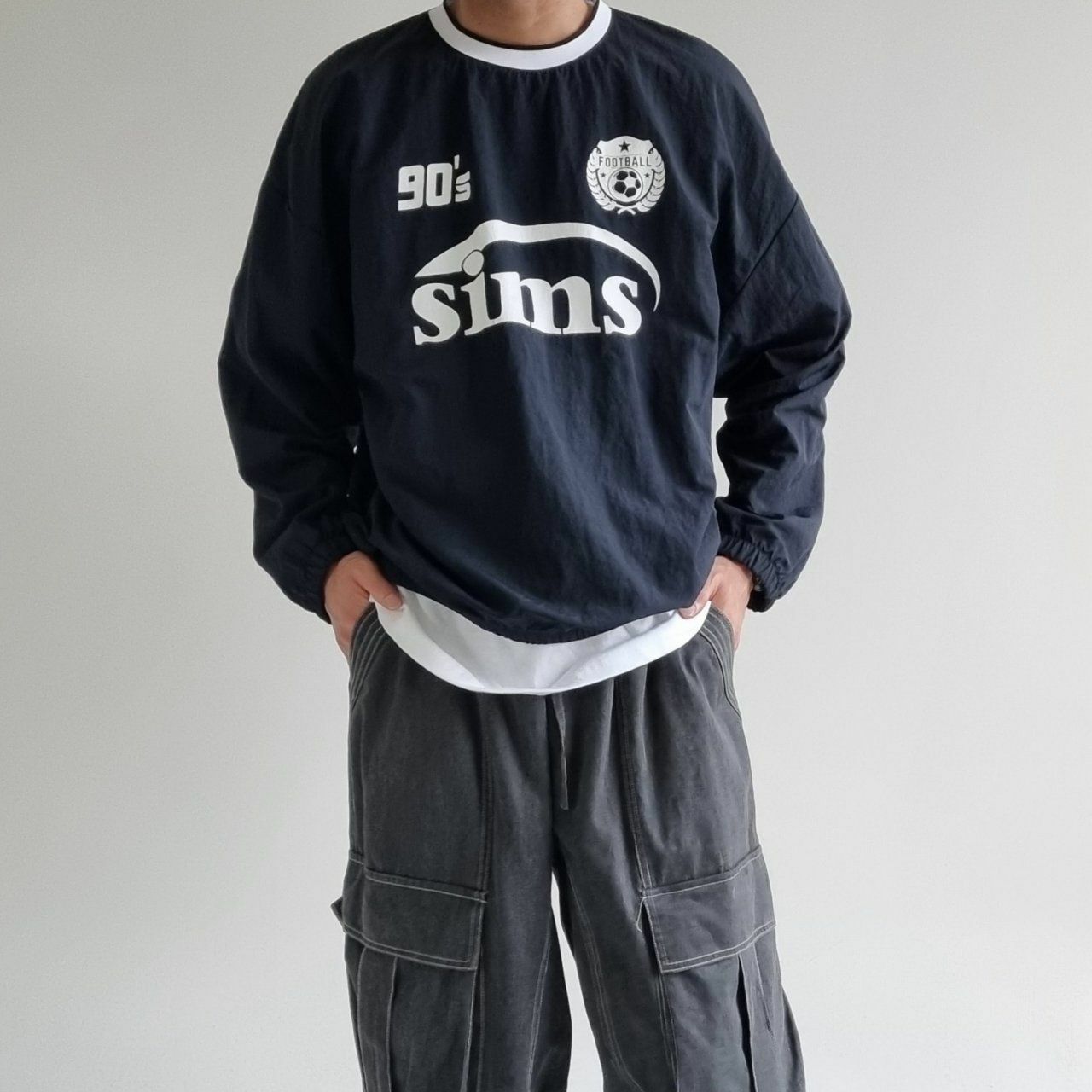 英文字圖案衛衣 And Liberty-003T