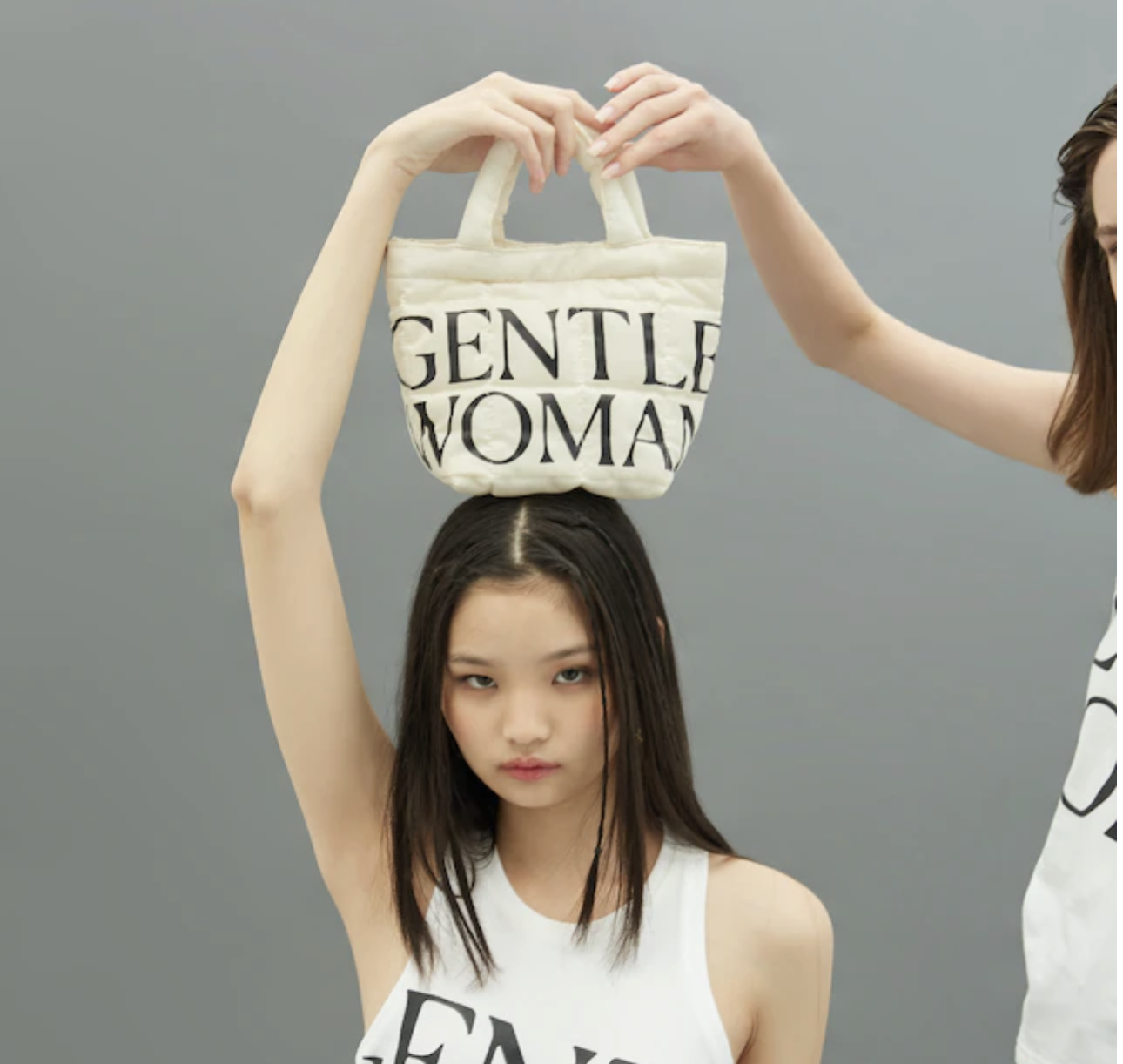 泰國直送Gentle Woman 白色 小號Puffer手挽袋（新春包包8折優惠）