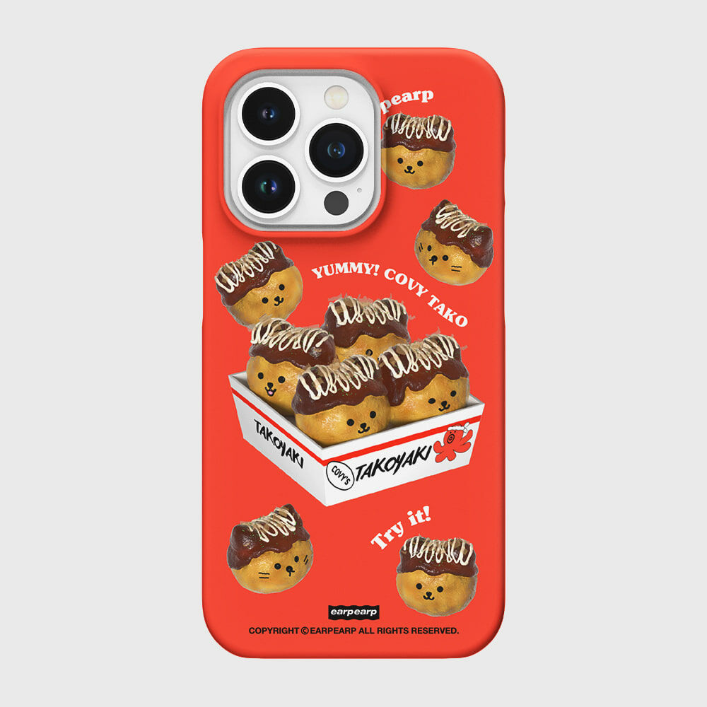 EARPEARP - COVYTAKO PACK-RED 硬殼