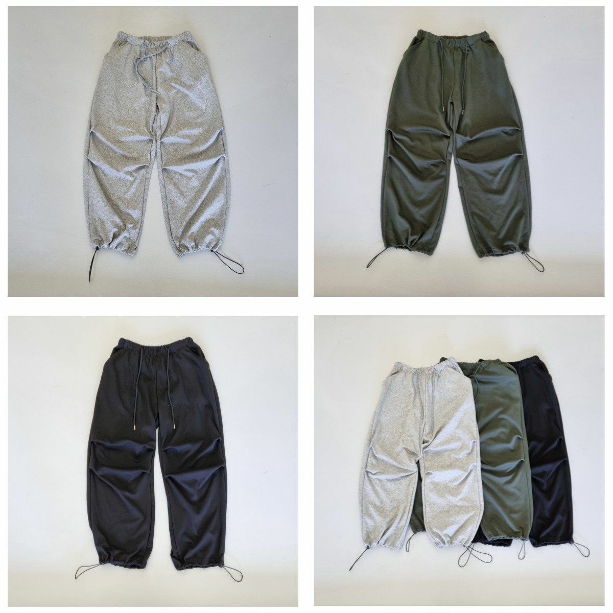 淨色棉質可束腳運動褲 And Liberty-007P