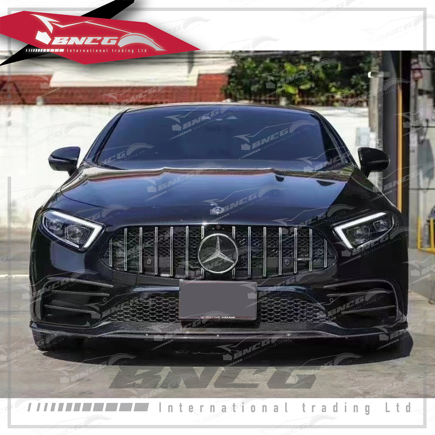 賓士 Benz CLS Class C257 19+年式 改裝 卡夢 碳纖維 外觀件 空力套件 前後下巴 側裙 風刀