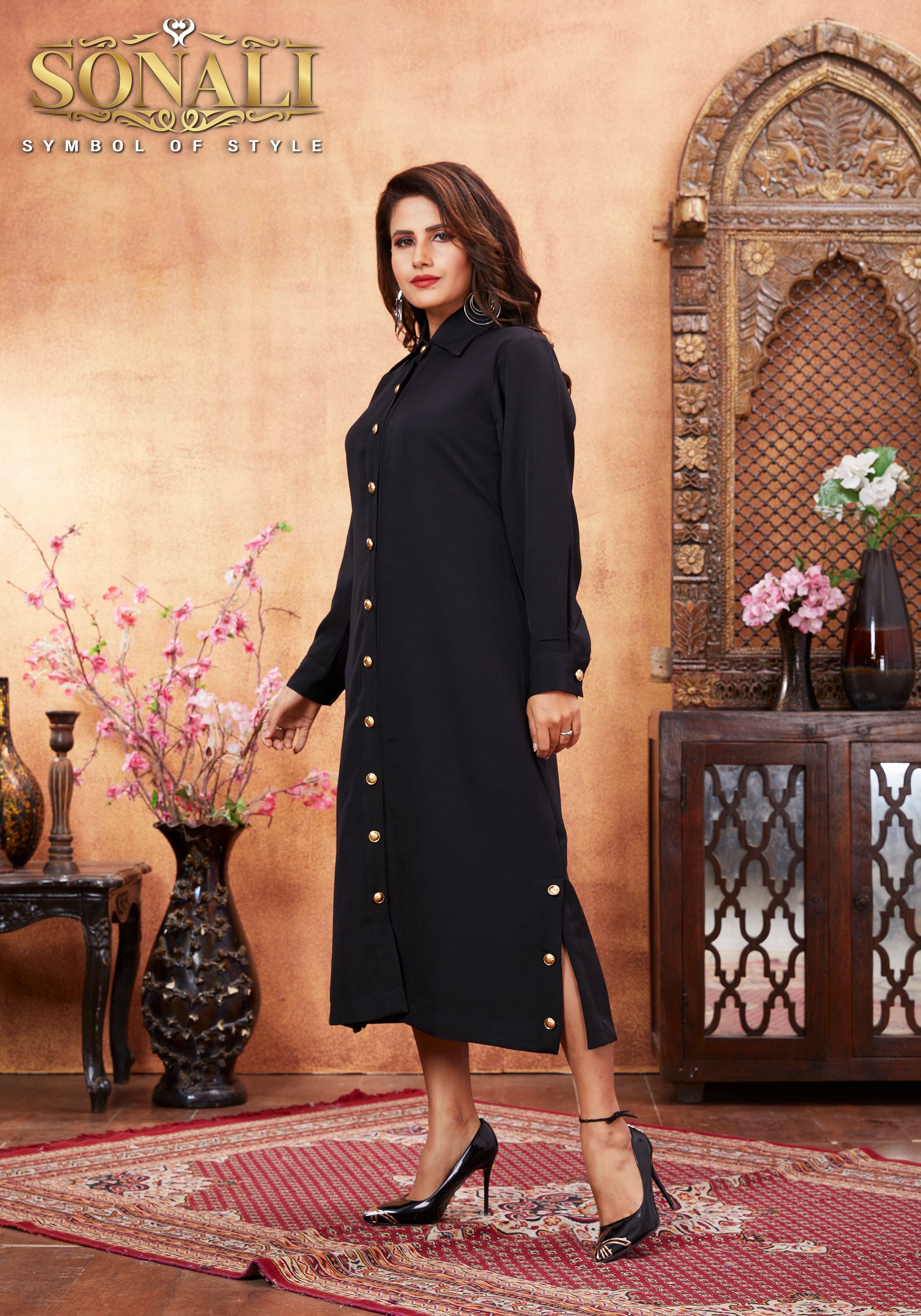 Sonali Premier Collection of Ladies Top Long Top Indian Baju Long Gown Women's Kurti Deepawali's Collection