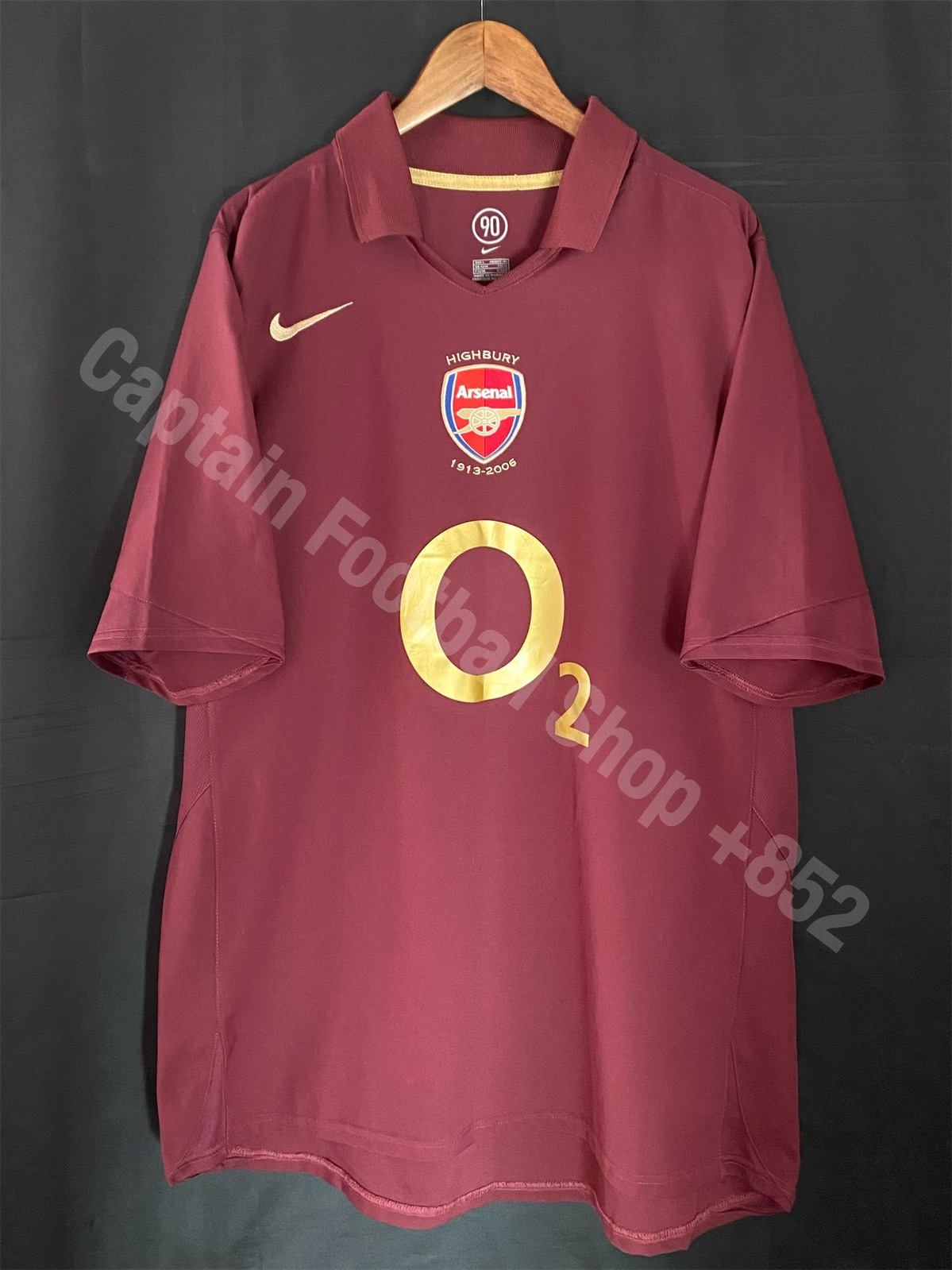 Arsenal 2005-2006 Nike Highbury Home Shirt