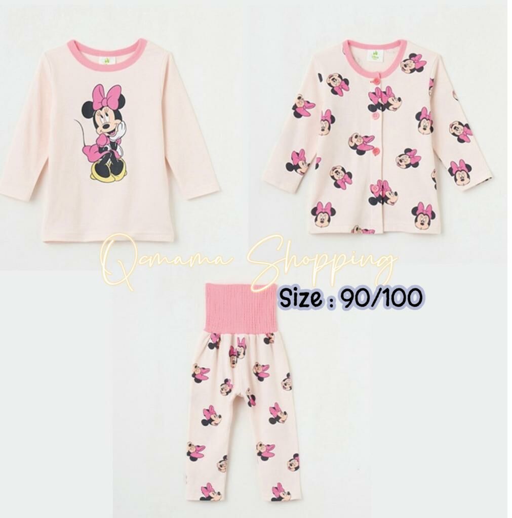 (現貨) 🇯🇵100%日本直送 Disney 家居服優惠set(2衫+1包肚仔褲) (90/100)