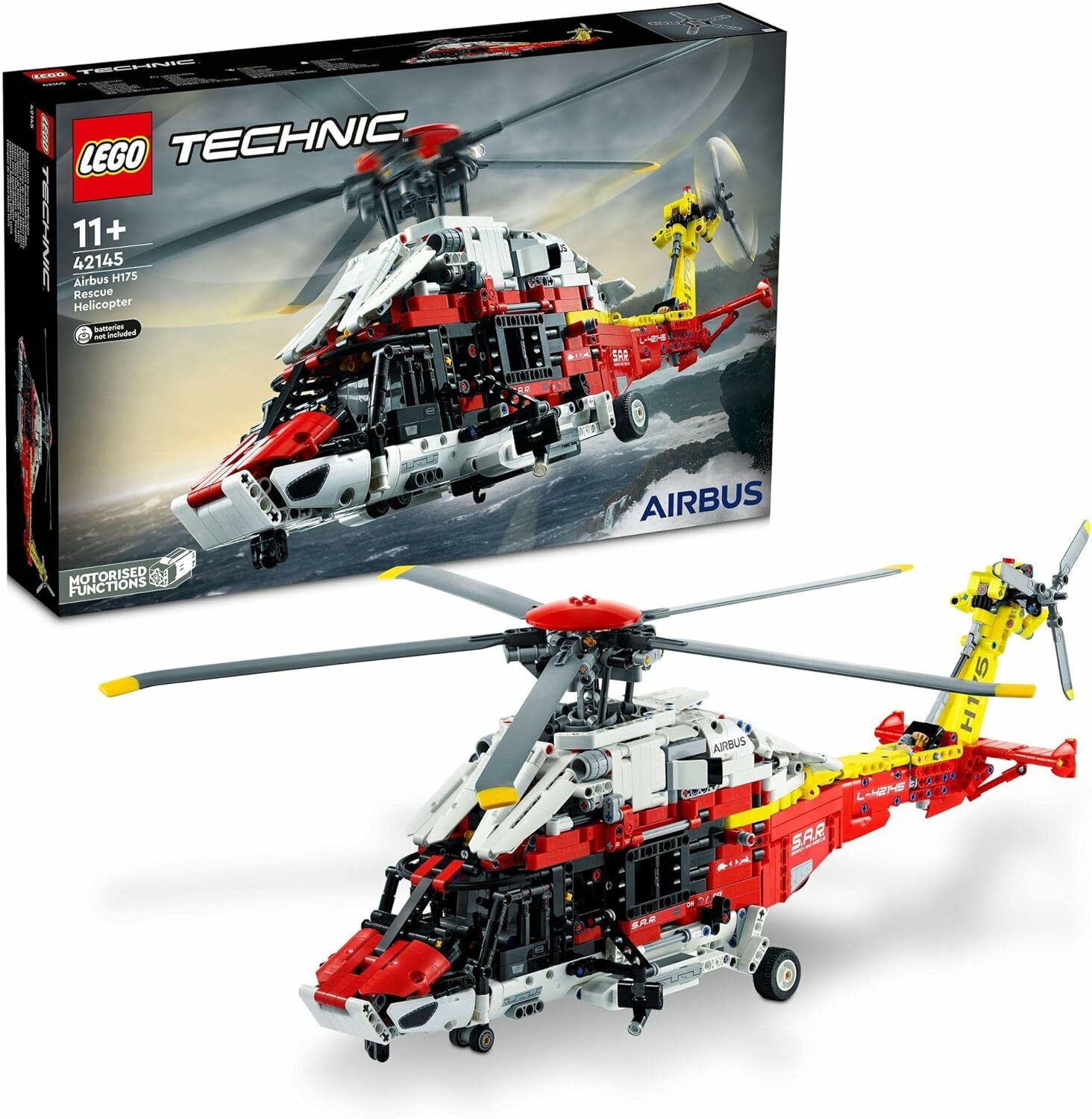 💥 日本直送】LEGO 樂高機械組空中巴士H175 救援直升機42145 玩具積木