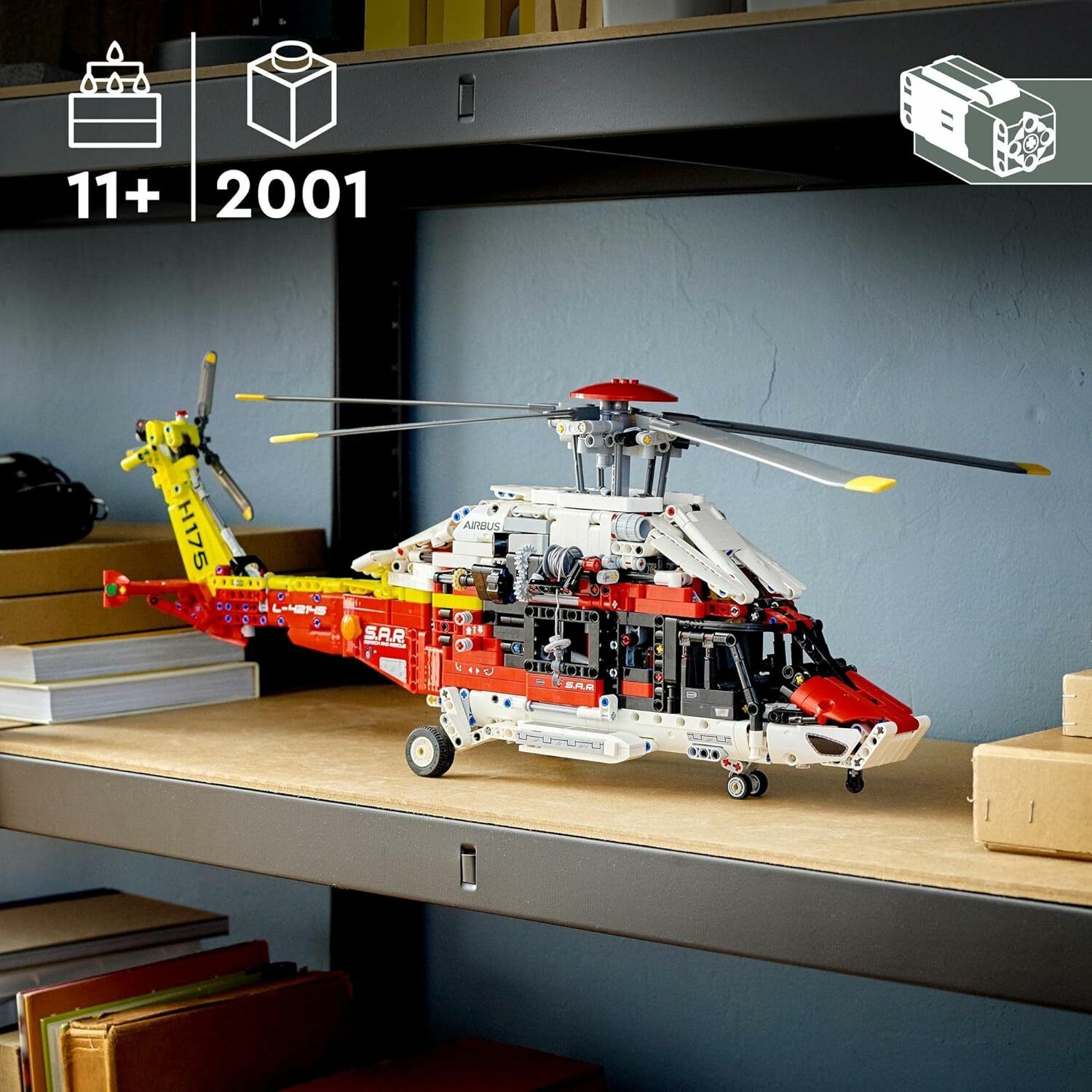 💥 日本直送】LEGO 樂高機械組空中巴士H175 救援直升機42145 玩具積木