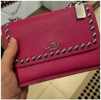 [S] COACH CN354 RVTS MN KLARE XBY,SV/CERISE, 196395080717 (SCO522)