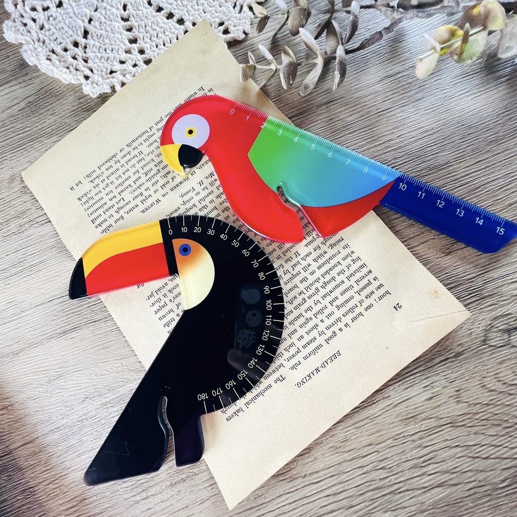 日本VELOS．BIRD RULER 鳥尺 鸚鵡/大嘴鳥