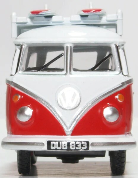 Oxford 76VWS008CC 1:76 VW T1 Bus and Surfboards Coca Cola 箱型車