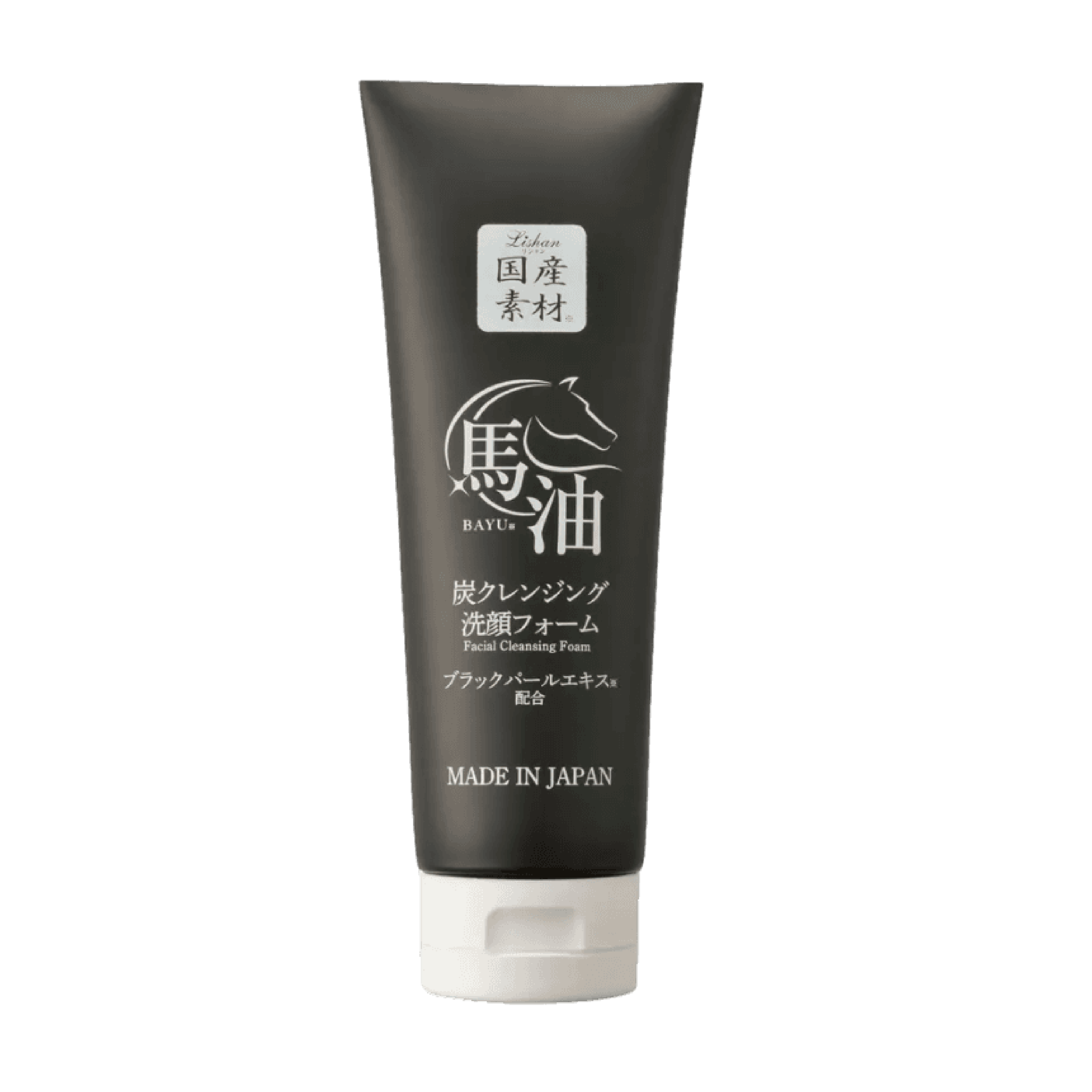 I Style Rishan 馬油和木炭潔面泡沫 - 柑橘檸檬香味 200g (3件裝) 