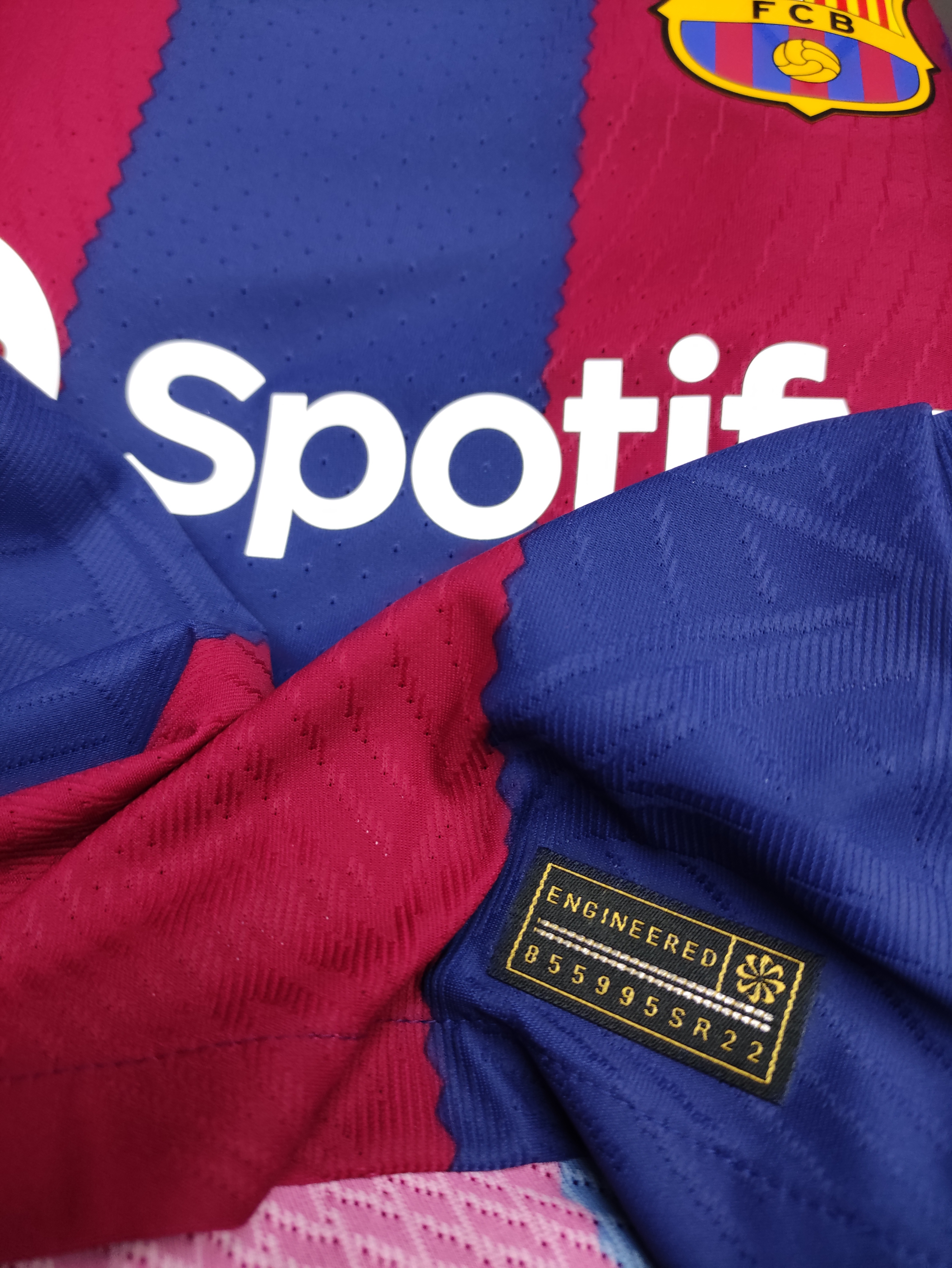 23-24巴塞隆拿主場球員版球衣