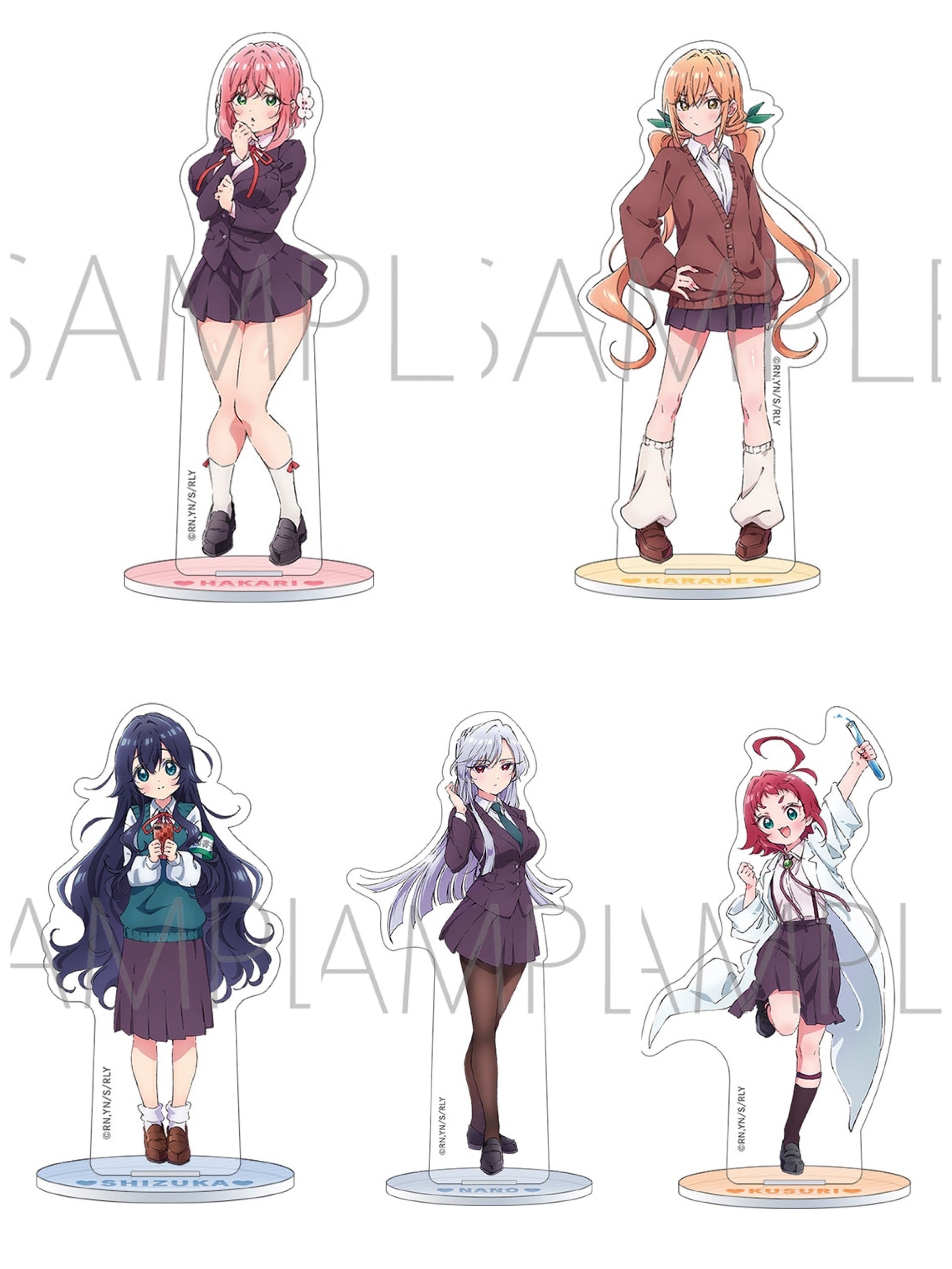 MOVIC 預訂2023/12月 TVアニメ「君のことが大大大大大好きな100人の彼女」　アクリルスタンド