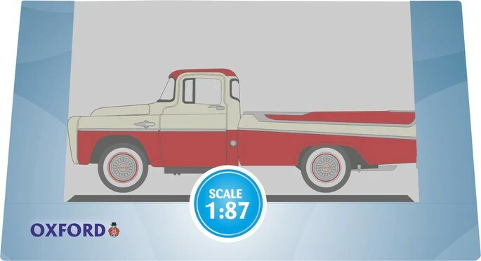 Oxford 87DP57001 HO規 Dodge D100 Sweptside Pick Up 1957 皮卡