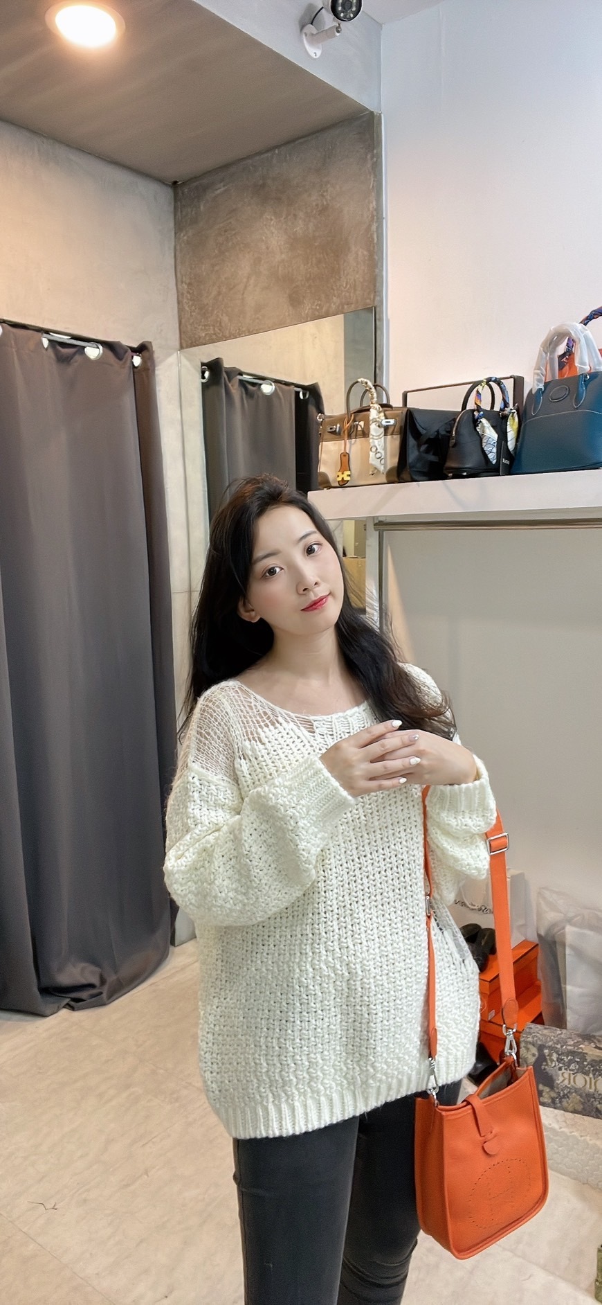 東大門寬鬆針織毛衣